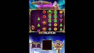 INSANE WIN on Gates of Olympus!! #slots #casino #gambling #maxwin #stake #gatesofolympus