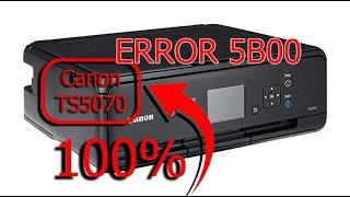 How To Reset The Canon 5B00 Error (EASY WAY) 