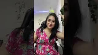 daster merah motif bunga bikin bergairah. bikin konak(5)