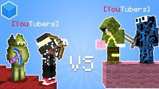 INSANE Minecraft YouTuber TEAM Battle in EggWars