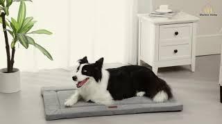 High Resilience Foam Dog Crate Bed for Dogs & Cats | The WESTERN HOME Dog Crate Mattress