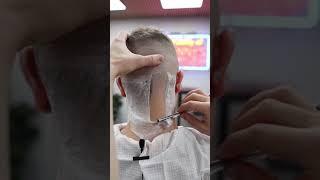 ASMR Oddly Satisfying  London Barber  Shaving Neck After Haircut 🪒