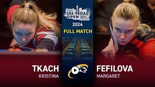 Kristina Tkach vs Margarita Fefilova ▸ 2024 Las Vegas Open by Rums of Puerto Rico