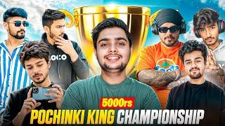 I Challenged Top Youtubers for POCHINKI KING CHAMPIONSHIP | BGMI