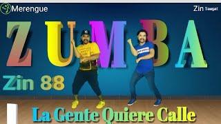 Zin 88 | La Gente Quiere Calle | Live Class | Merengue |  Saugat - Dance & Zumba Fitness