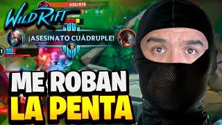 ¡Casi LLORO! Perdí Mi Penta con Singed  | Wild Rift