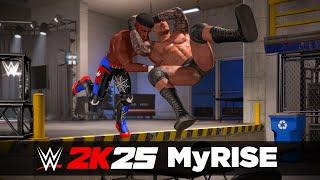 WWE 2K25 MyRISE - I FOUGHT RANDY ORTON BACKSTAGE!