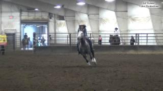 Julia Pogue & Booms Doc Lexington - Open Division at R&J barrel race - October 6, 2013