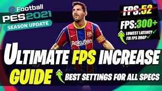  Efootball PES 2021 Season Update: Low End Pc increase performance | FPS BOOST & Best Settings 2023