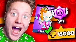 ОТ НУБА ДО ПРО! АПНУЛ 15.000 КУБКОВ В BRAWL STARS 