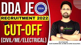 DDA JE Cut off Previous Year | DDA JE Cut off 2022 | DDA JE Previous Year Cut off | DDA JE Vacancy