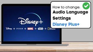 How To Change Audio Language in Disney Plus - Change Movie Language