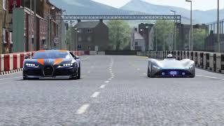 Mercedes Vs Bugatti//Mercedes-Benz Vision EQ Silver Arrow Concept vs Bugatti Chiron Super Sport 300+