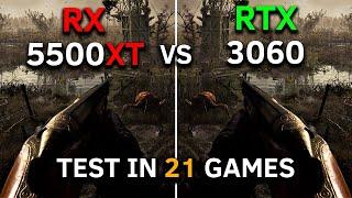 RX 5500 XT vs RTX 3060 12GB | Test in 21 Games at 1080p | RYZEN 5 5600 | Should you Upgrade? | 2025