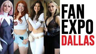 THIS IS FAN EXPO DALLAS TEXAS COMIC CON 2023 BEST COSPLAY MUSIC VIDEO VLOG COSTUMES ANIME EXPO