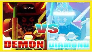 DEMON MASK VS DIAMOND MASK COMPARISON! (Bee Swarm Simulator)