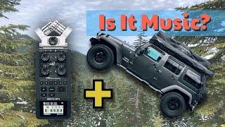 Can You Make Music with Just Jeep Sounds? // Field Recording Challenge