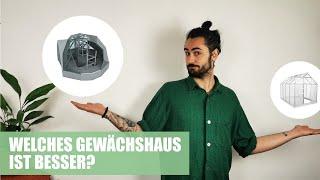 Gewächshaus vs. Geo-Dome | Der große Vergleich | Das beste Gewächshaus