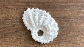 Новый #оксиэлемент #ракушка #crochet #knitting #ирландскоекружево