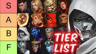 BEST Heroes TIER LIST (July, 269 Characters) - Marvel Future Fight