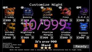 FNAF Ultimate Edition: 10/999 (VEGETA WOULD BE PROUD!)