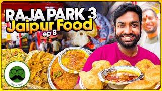 Jaipur Night Food Tour | U & Me Chaap, Dal Pakwan & More | Veggie Paaji