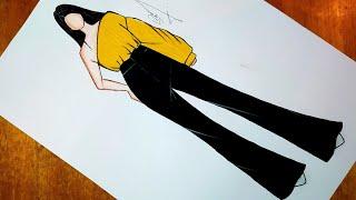 how to draw easy casual costumes  17