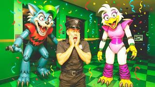 ANIMATRONICS SCARE THE SECURITY GUARD FNAF COOP Garry's Mod