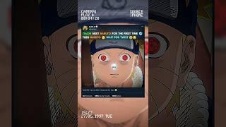 ITACHI MEET NARUTO FOR THE FIRST TIME  THEN NARUTO 