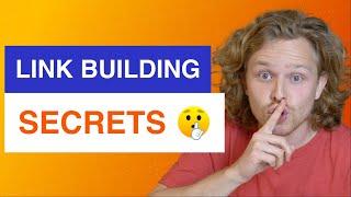 Link Building Secrets (why aren't people talking about this?)