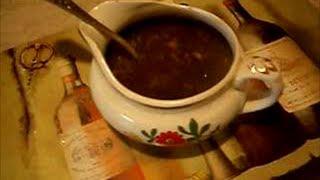 Соус из сушеных белых грибов