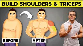 Best Shoulder & Tricep Workout For Mass | 8 Rep Challenge for Muscle Building | Yatinder Singh
