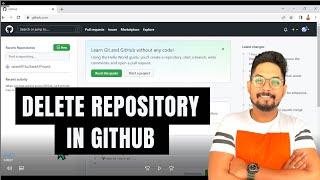 How to Delete a Repository in GitHub Latest