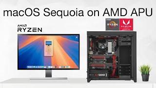 macOS Sequoia on AMD APU Graphics | IGPU | Hackintosh