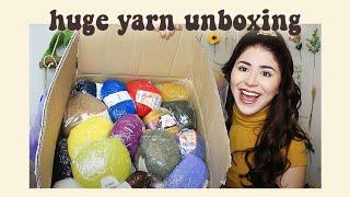 HUGE Yarn Unboxing | @Tessiland