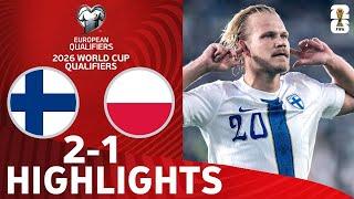 Finland vs Poland 2-1 Highlights | World Cup Qualification UEFA - 2025/2026