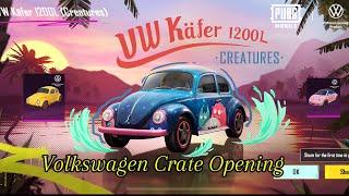 Motor Cruise | Volkswagen Beetle & Käfer Lucky Spin Crate Opening | PUBGM x Volkswagen | 21000 UC