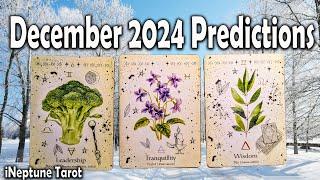 ️ DECEMBER 2024 PREDICTIONS: Life, Love & Career | Pick A Card Tarot Reading