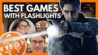 SCARED OF THE DARK? Your Favorite Games... With Flashlights!