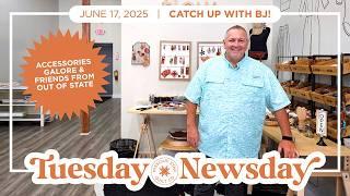 Catch Up with BJ & Hannah for Tuesday Newsday | Inside Look At Our Accessories Shop