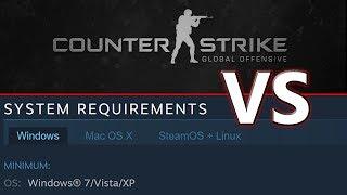 CS:GO Vs Its Own Minimum Requirements (2017)