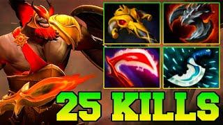 25 Kills Mars Dota 2 !! Mars Dota 2 Offlane Meta 7.35 Guide Pro Gameplay Tips Build