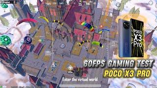 NEW POCO X3 PRO 60 FPS GAMING TEST 2024 BGMI 3.4 UPDATE 