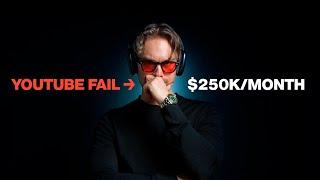 I Suck At YouTube But Make $250K/month (Here's How)