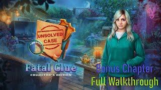 Let's Play - Unsolved Case - Fatal Clue - Bonus Chapter Full Walkthrough