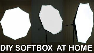 DIY:  How to make LED Softbox. Make it at home. Best DIY video light for filmmaker