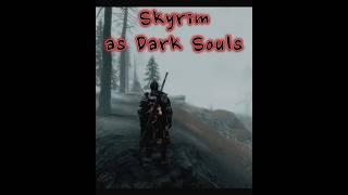 Modding Skyrim on Xbox│Dark Souls / Elden Ring theme Roleplay #Shorts #gaming #skyrim