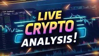 Live Crypto Bull Market TA! Coins about to Pump!