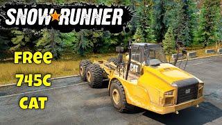 SnowRunner - How to unlock the Caterpillar 745C (Cat Dumper)