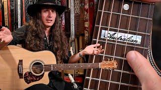 Checking out Maton Guitars' "Australian" Model Acoustic